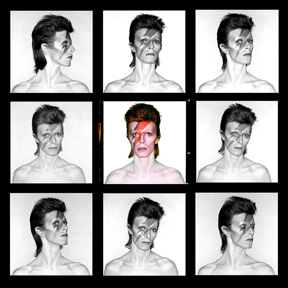 David Bowie- Contact Sheet (Eyes Open)