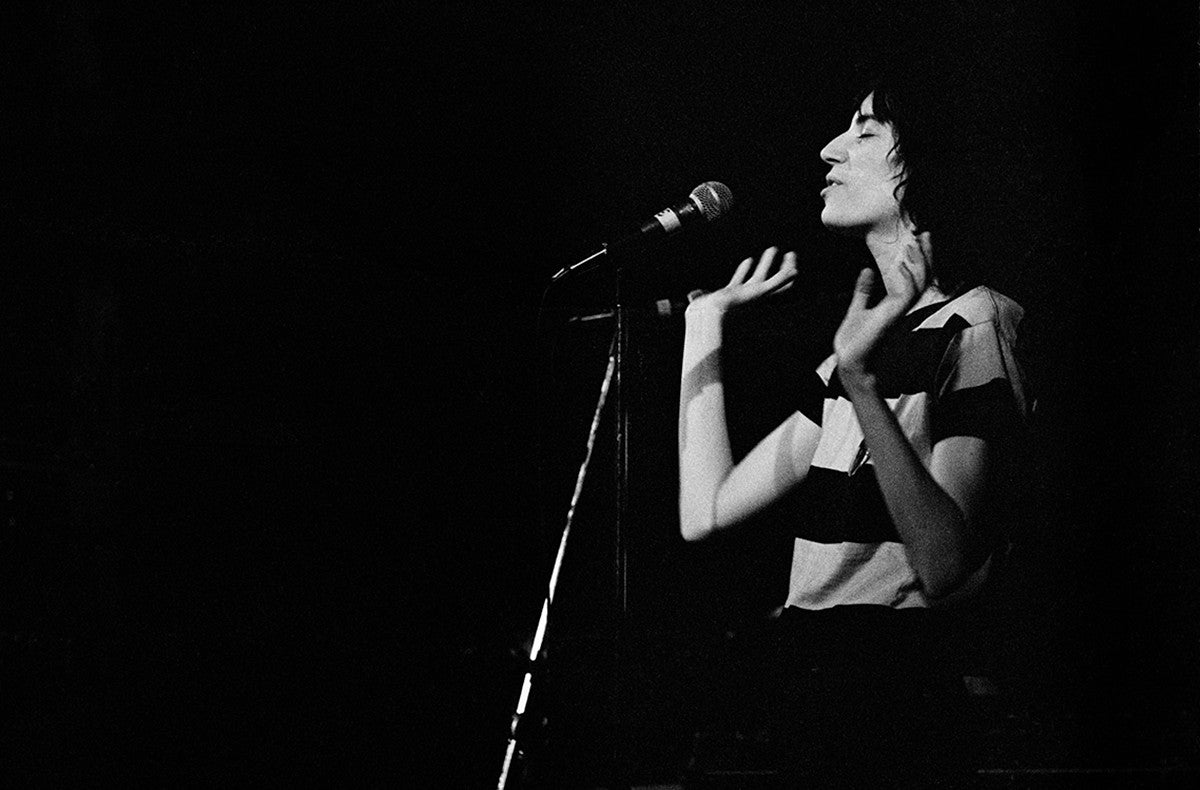 Patti Smith at the Boarding House in San Francisco, CA. 1975