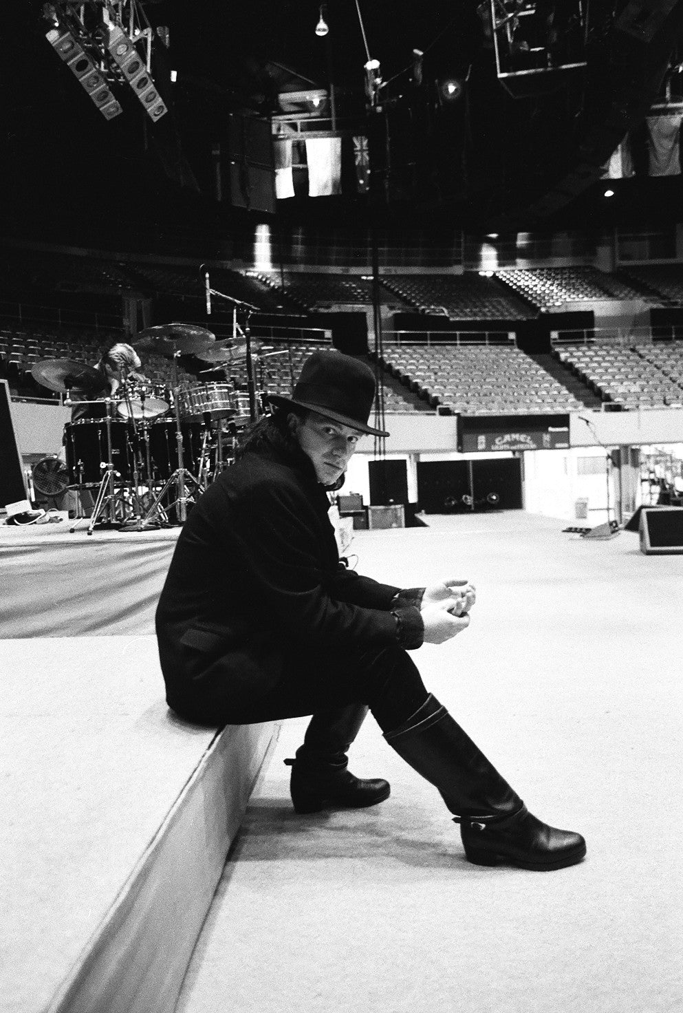 Bono, U2, Los Angeles, CA, 1985