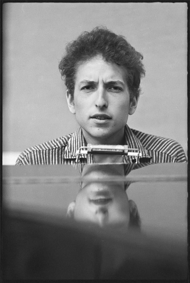 Bob Dylan at the Piano, New York City, 1963