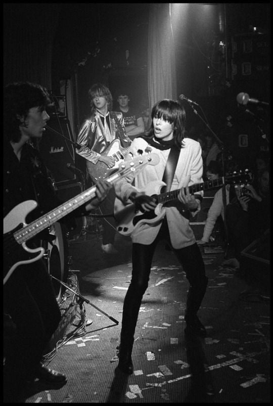 Chrissie Hynde of the Pretenders, Nashville Rooms, London, UK. March 9, 1979,