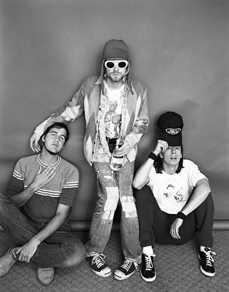 Nirvana in NYC. 1993