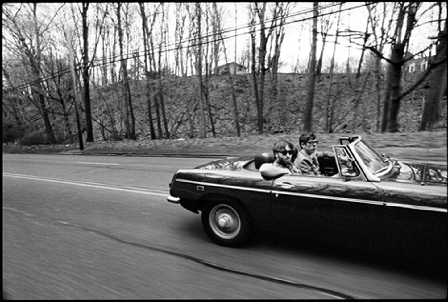 The Black Keys in car