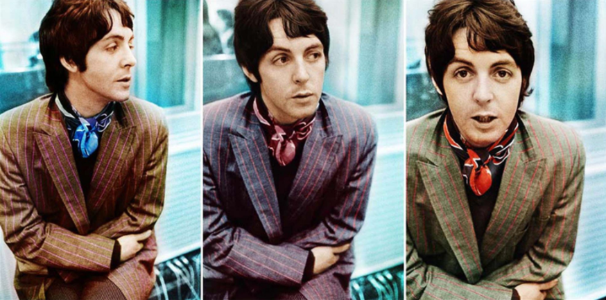 Paul McCartney triptych