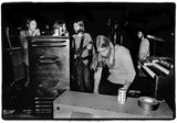 The Allman Brothers Band backstage at the Fillmore East. NY