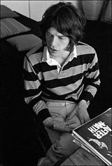 Jagger at the Stones office in London, 1968.