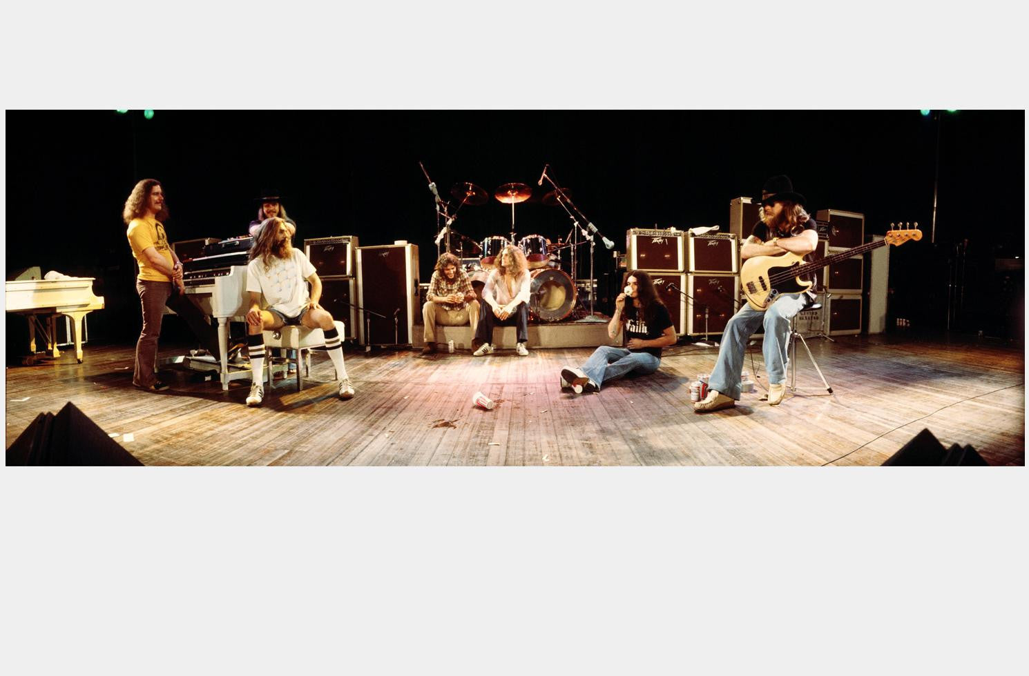 Lynyrd Skynyrd at the FOX theater. Atlanta, GA. 1975