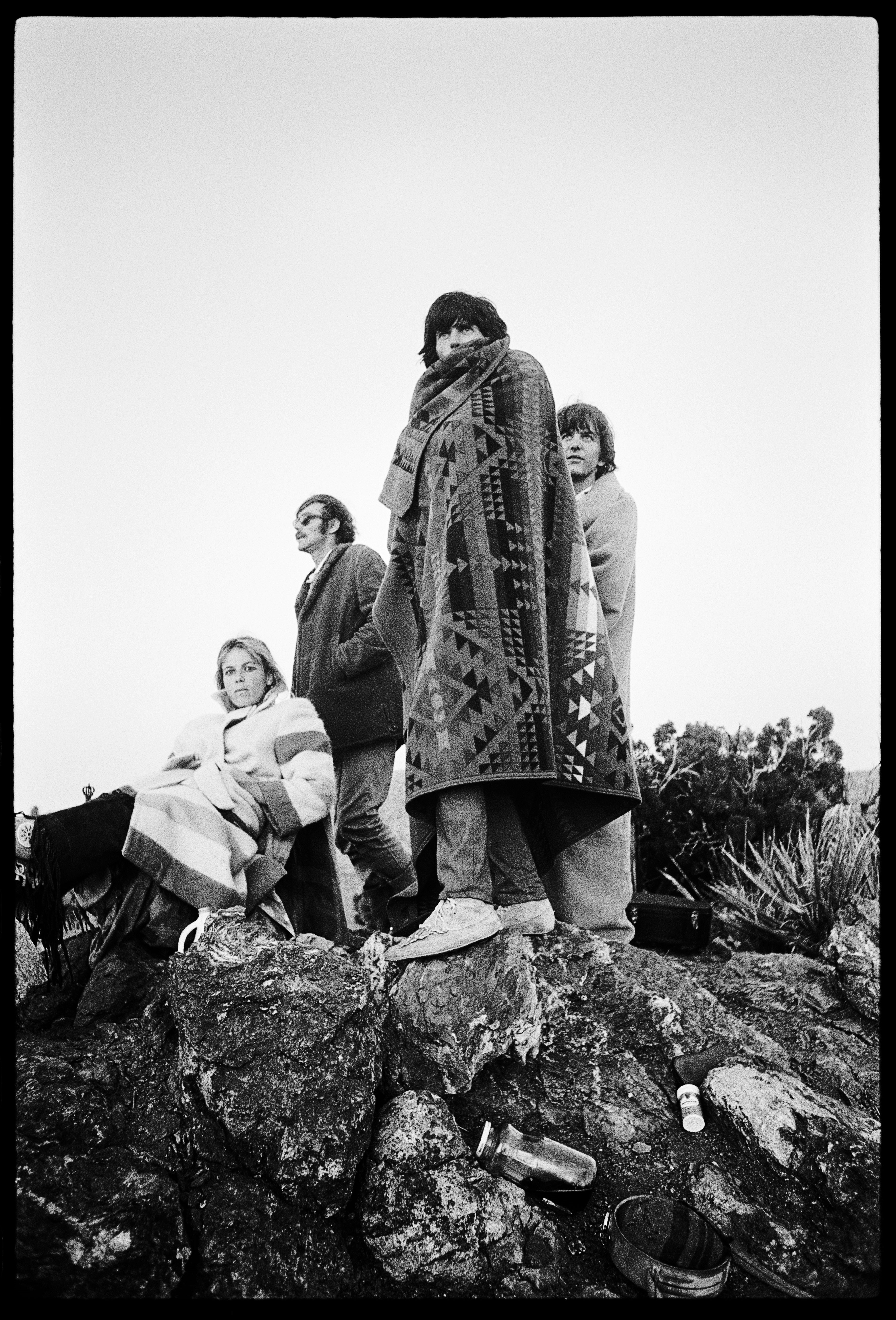 Keith Richards in Joshua Tree National Park.
