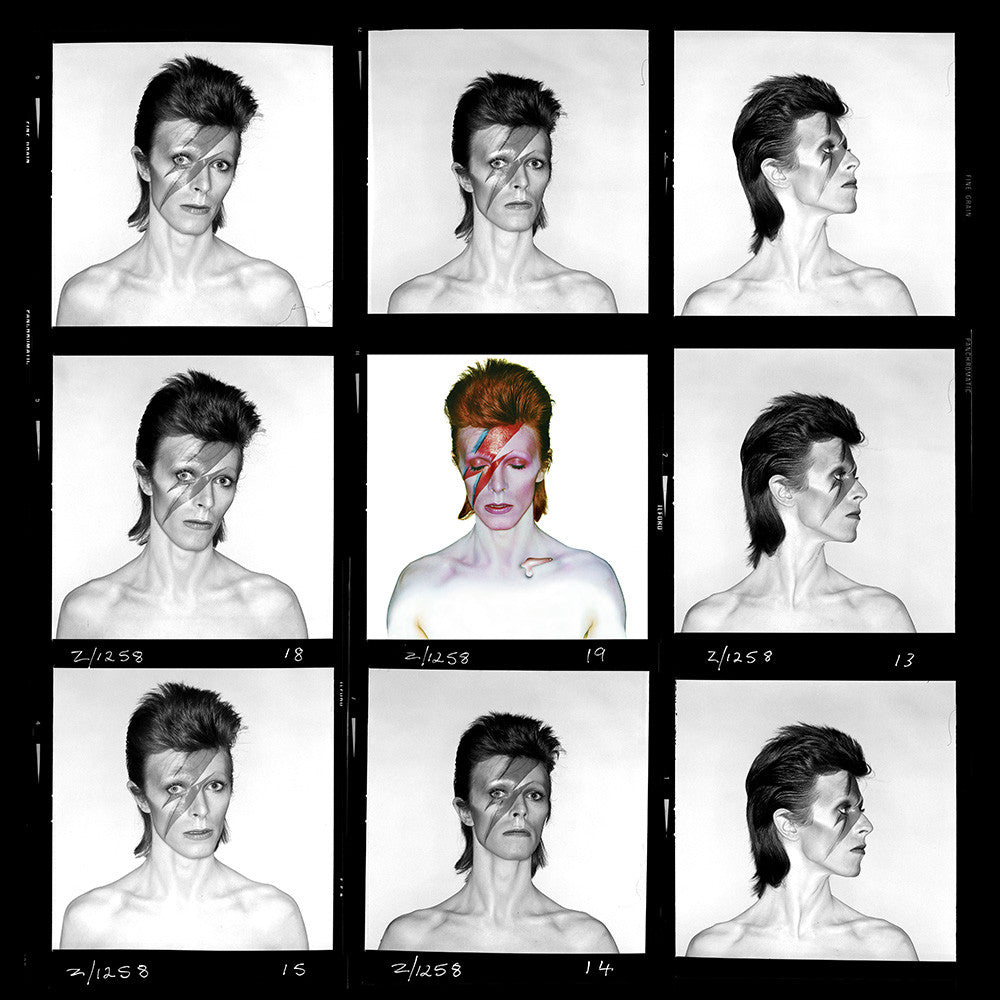 David Bowie-Contact Sheet