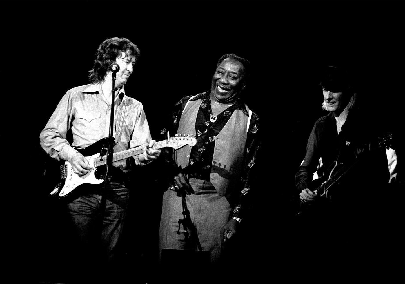 Eric Clapton, Muddy Waters, Johnny Winters