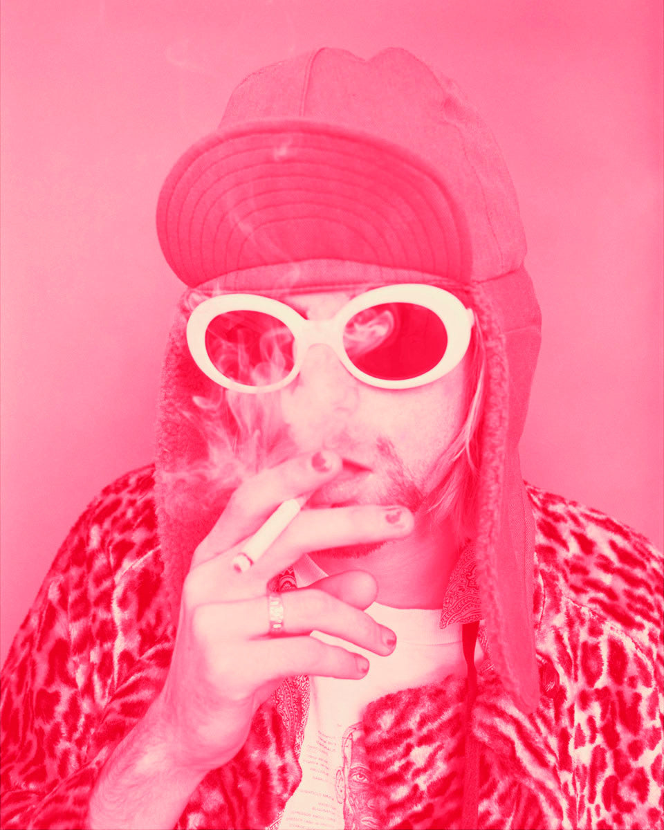 Kurt Cobain in NYC. 1993