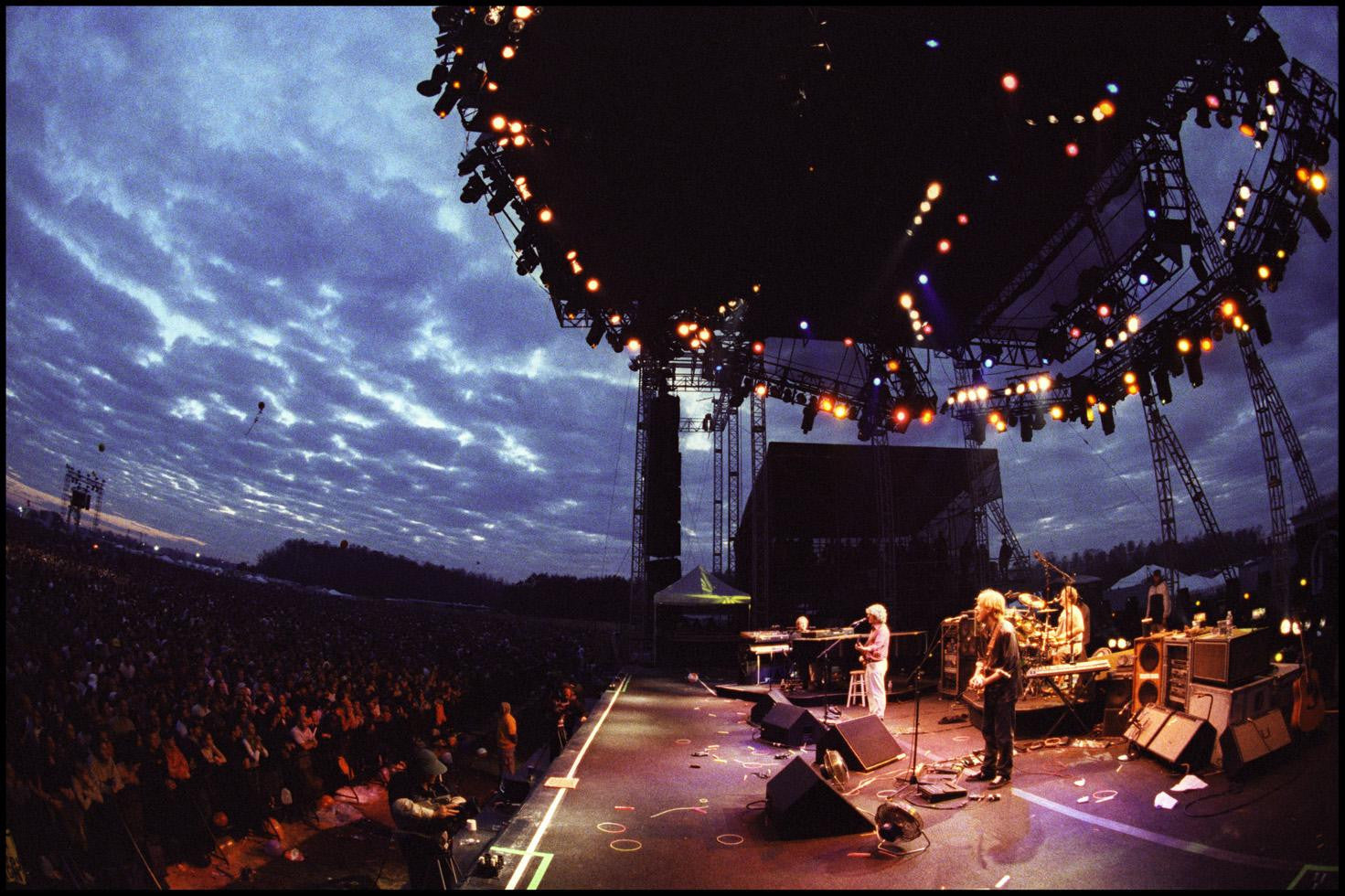 Phish performing at Big Cypress festival Florida. New Years Eve. 1999
