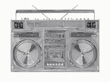 Chrome Boombox