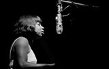 Nina Simone performing at Newport Jazz Festival. 1964