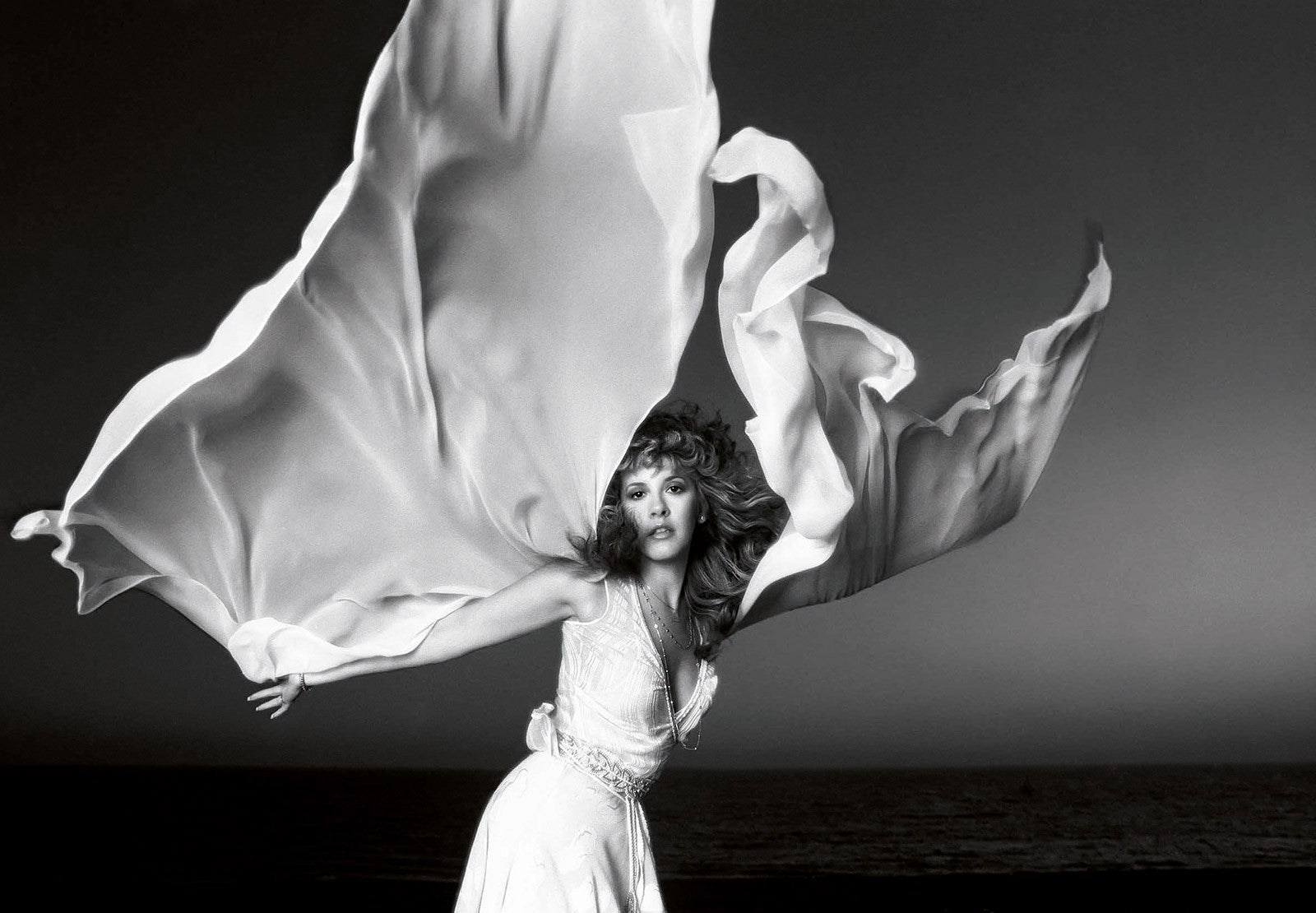 Stevie Nicks on rooftop in Venice Beach, CA. 1981