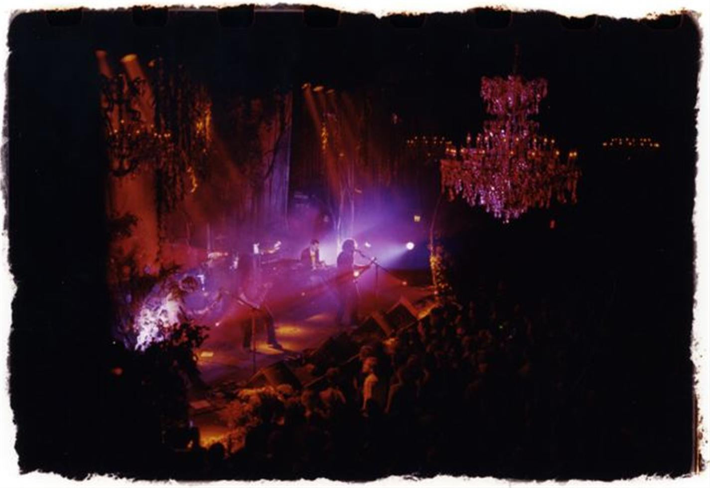 My Morning Jacket performing during the filming of the Okonokos album.
Warfield Theater. San Francisco, CA