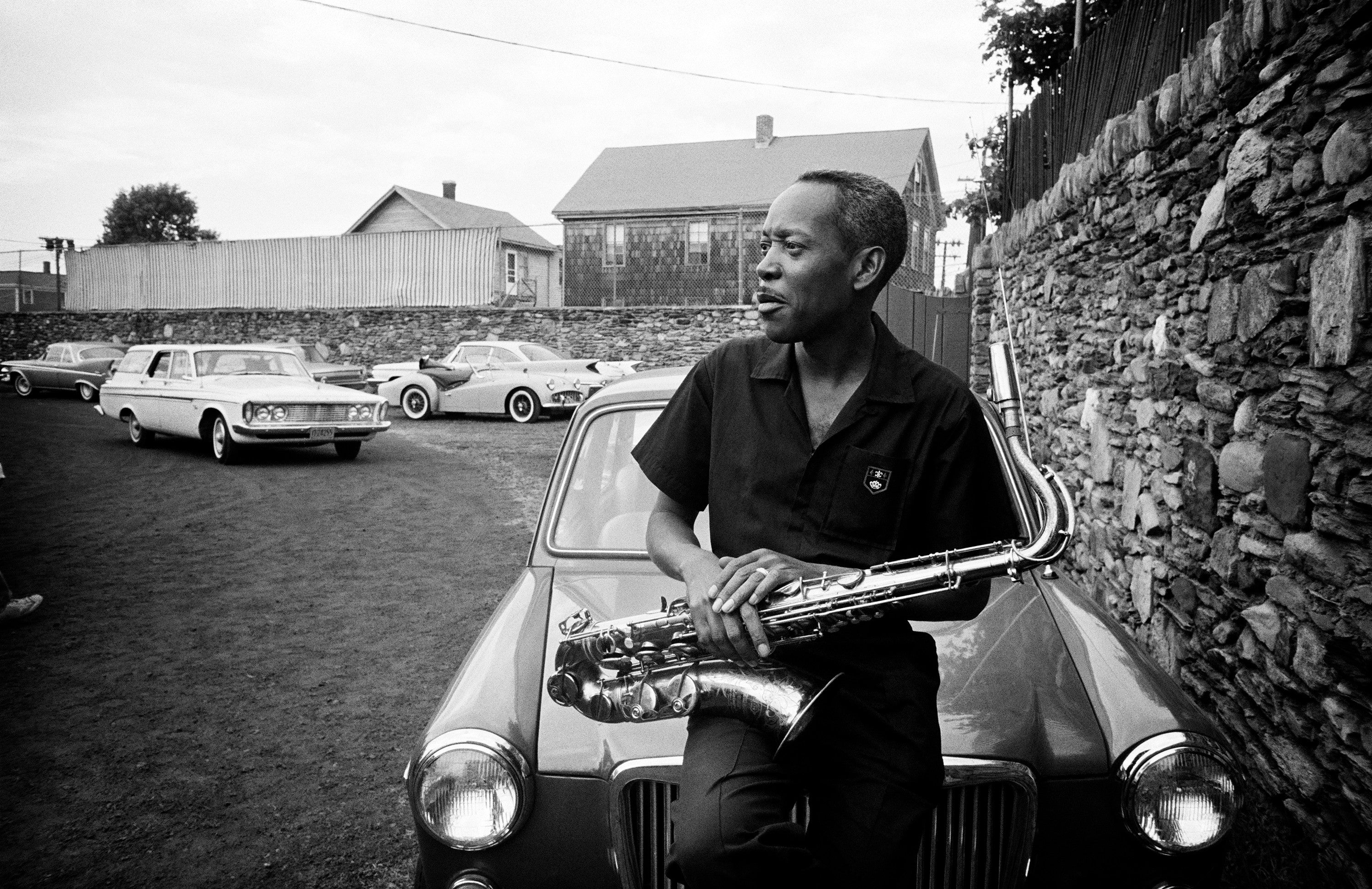 Sonny Stitt at Newport Jazz Festival. 1963