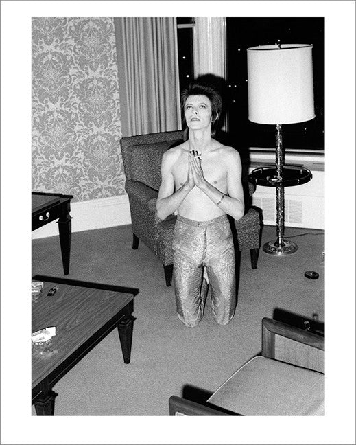 David Bowie in Scotland. 1973