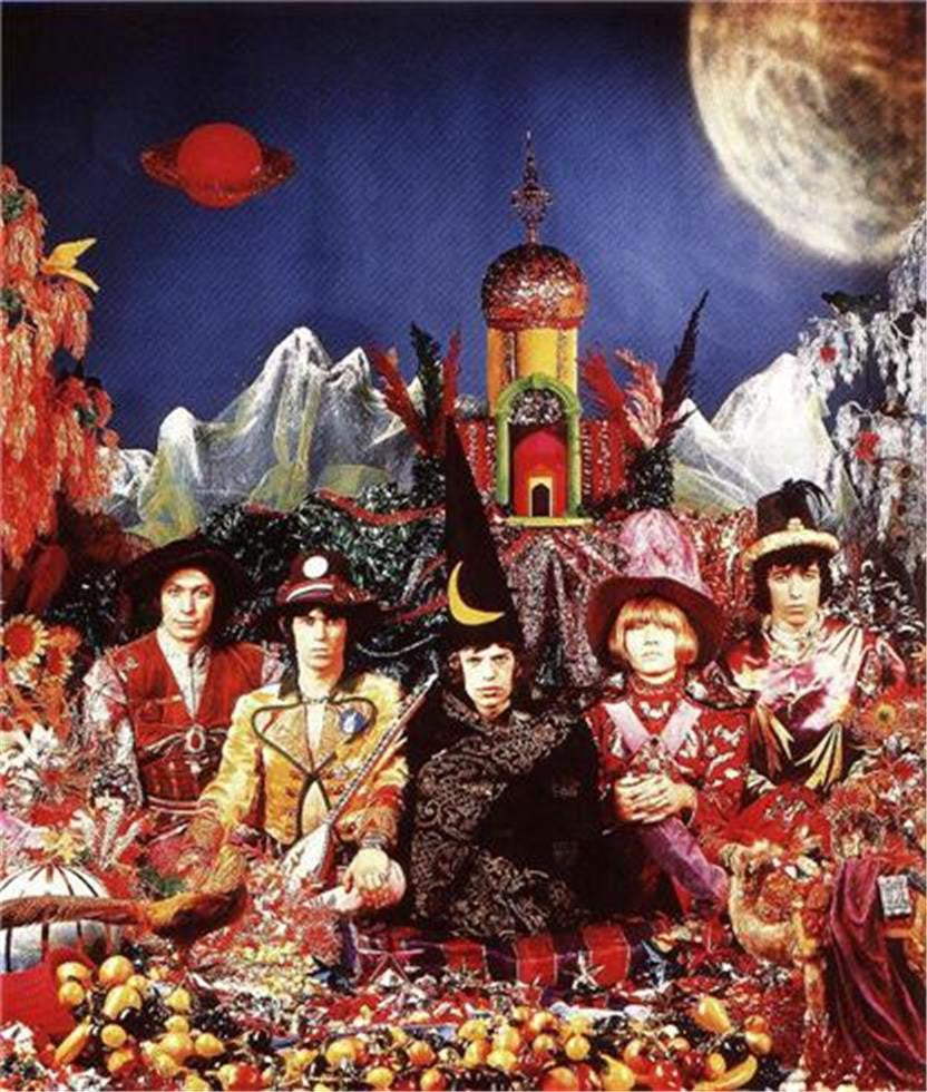 Cover for The Rolling Stones' 1967 album Their Satanic Majesties Request.