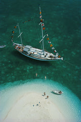 A yachting holiday on Exuma in the Bahamas, April 1964.