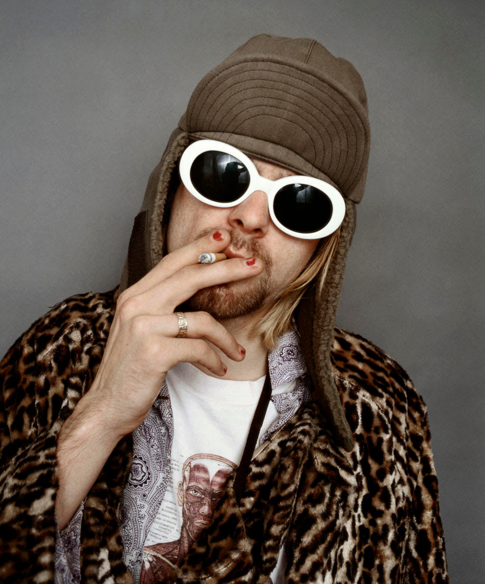 Kurt Cobain in NYC. 1993