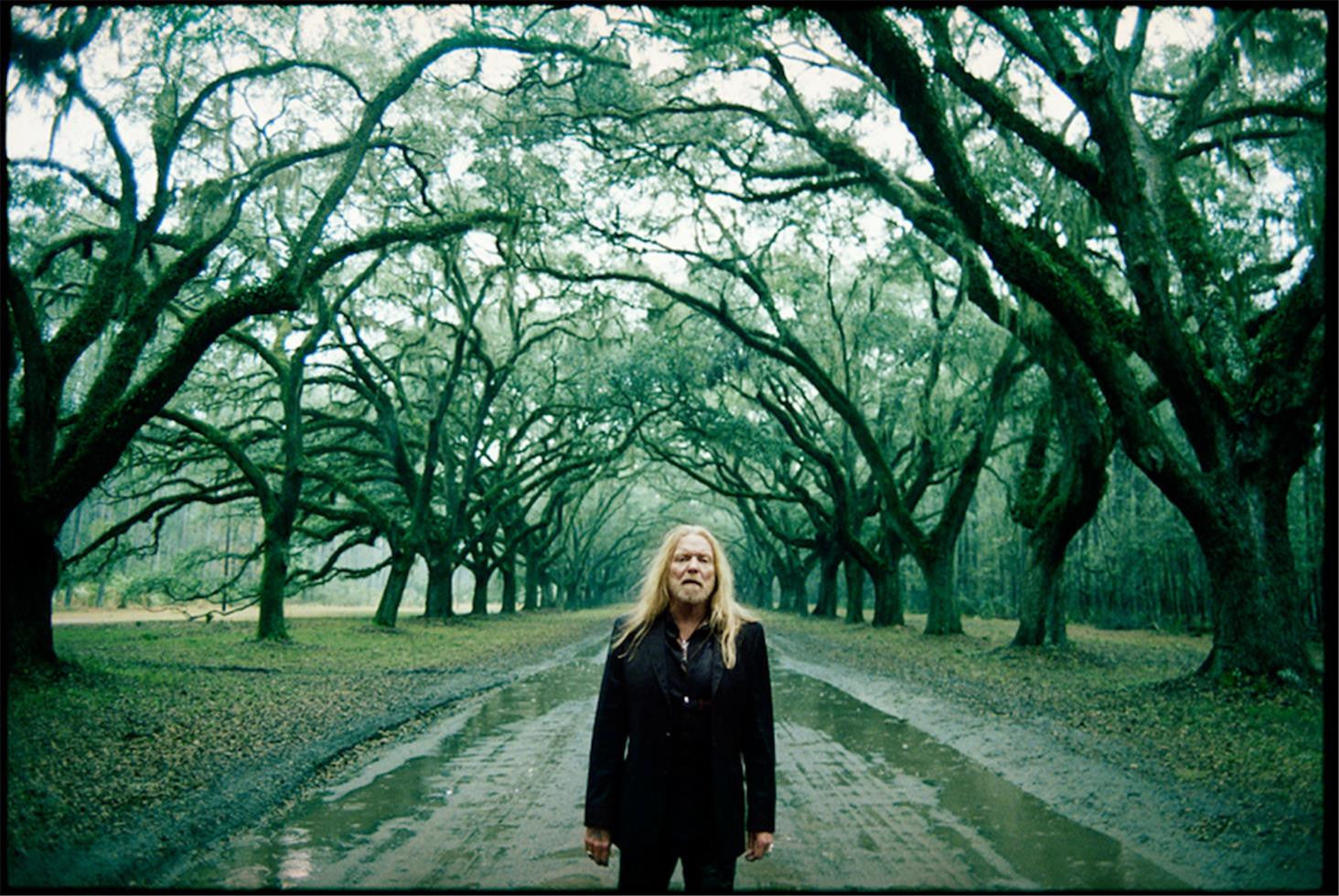 Gregg Allman near his home in Savanah, GA.