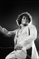 James Brown at the Hammersmith Odeon, London, UK. 1985