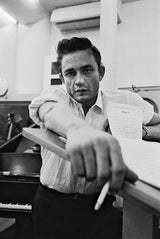 Johnny Cash in Studio