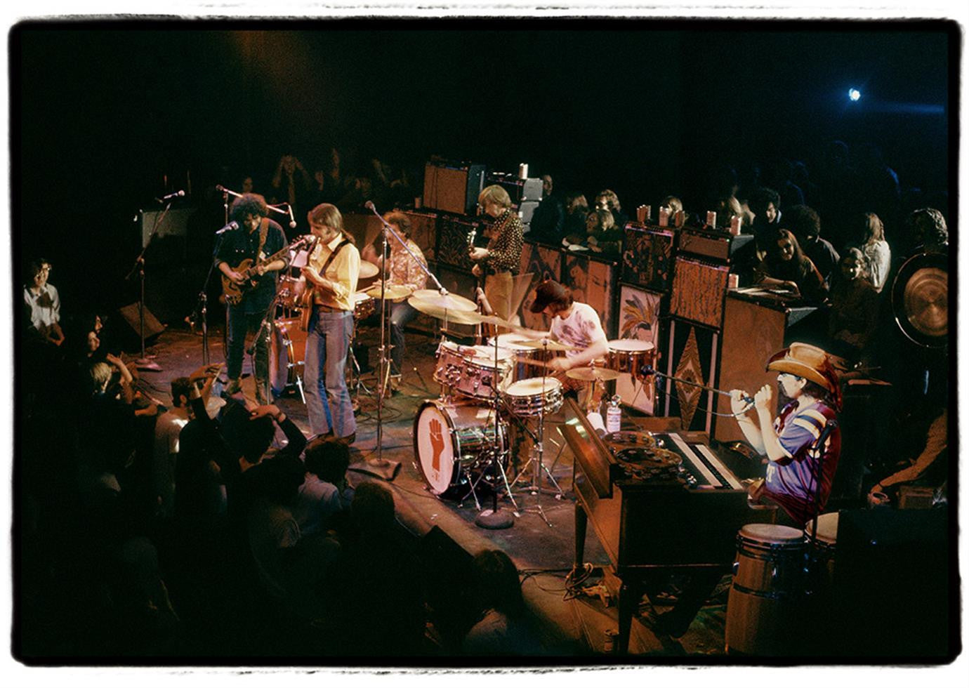 The Grateful Dead performing at the Fillmore East. NY. 1970