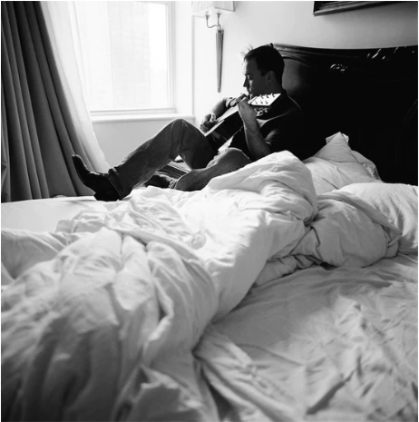 Dave Matthews

In hotel room New York City. 2002