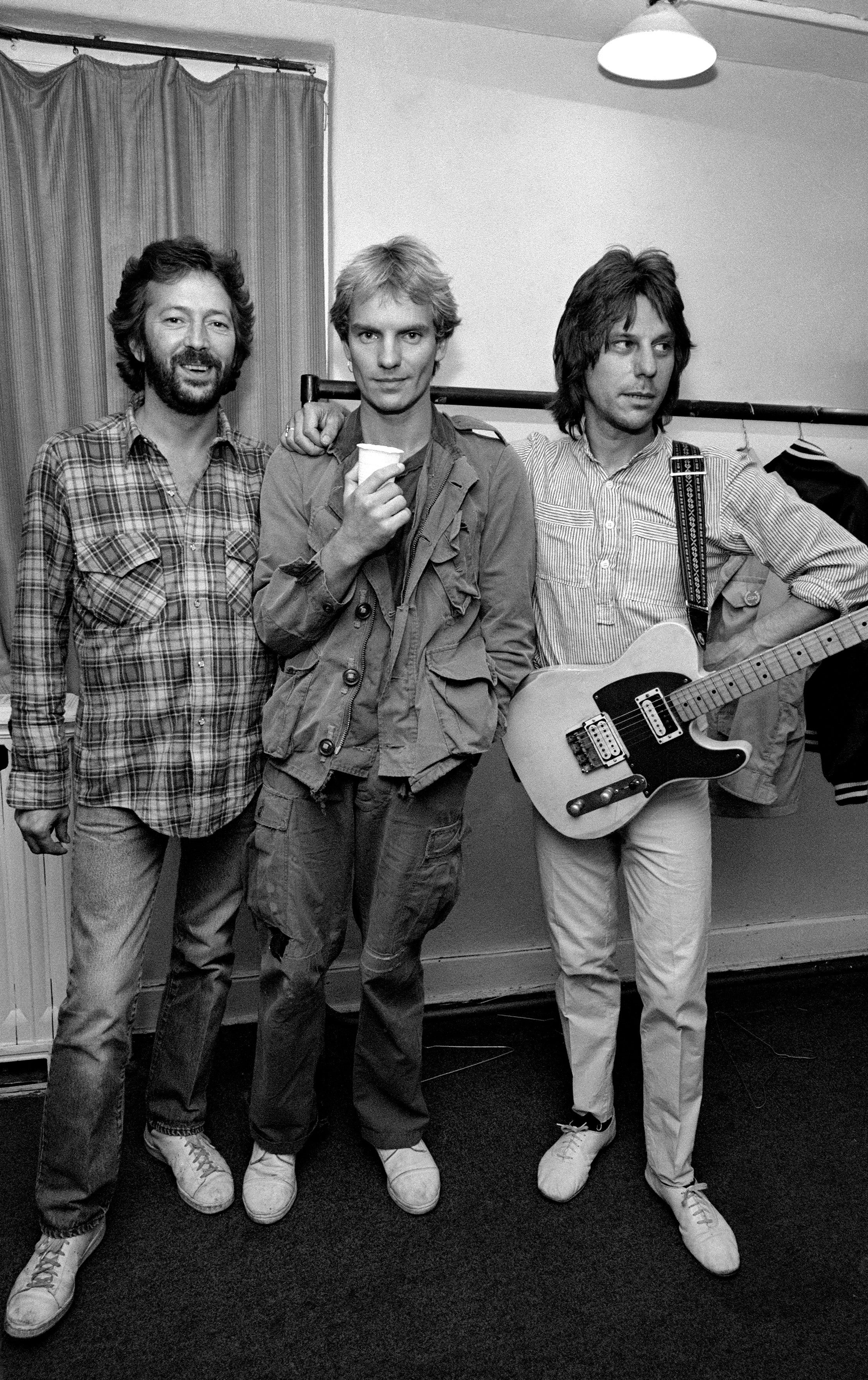 Eric Clapton - Sting and Jeff Beck 1982 Secret Policemans Ball