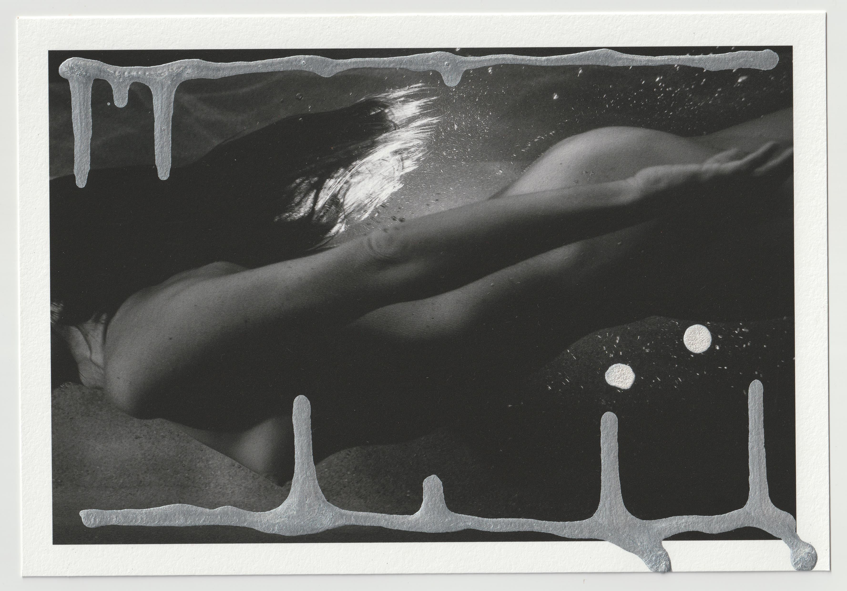 No. 1 Underwater Nude with Paint