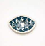 Sgraffito Spirit Eye Dish