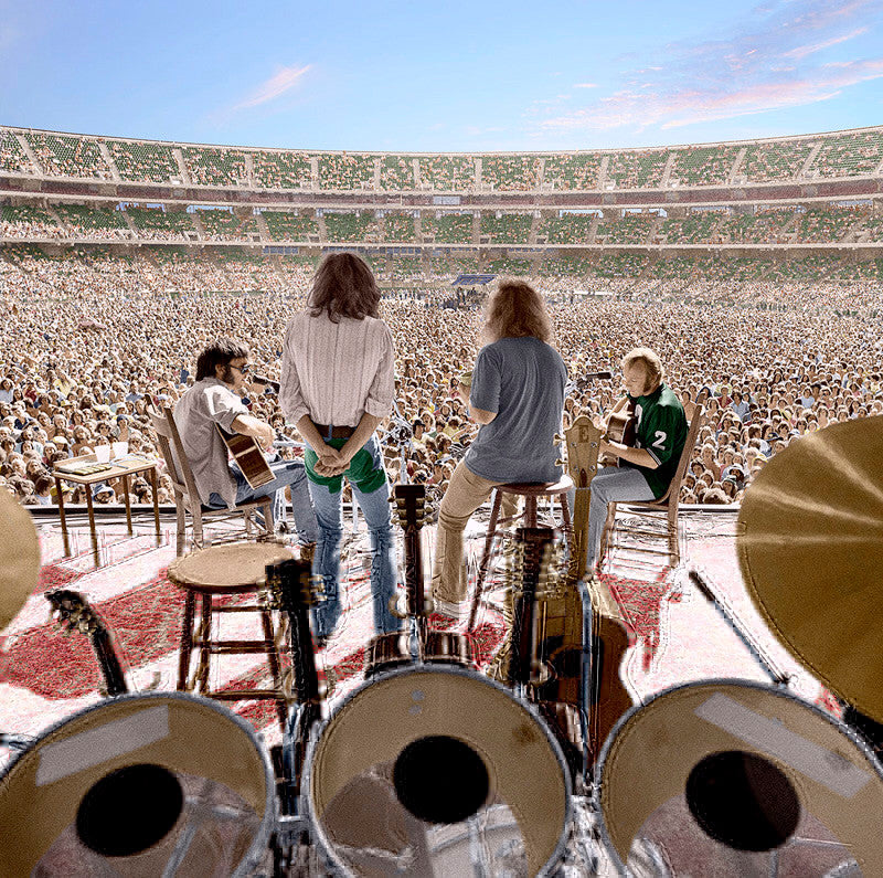 Crosby, Stills, Nash &amp; Young
Performing “Suite: Judy Blue Eyes”
Oakland Alameda County Stadium,
July 13, 1974