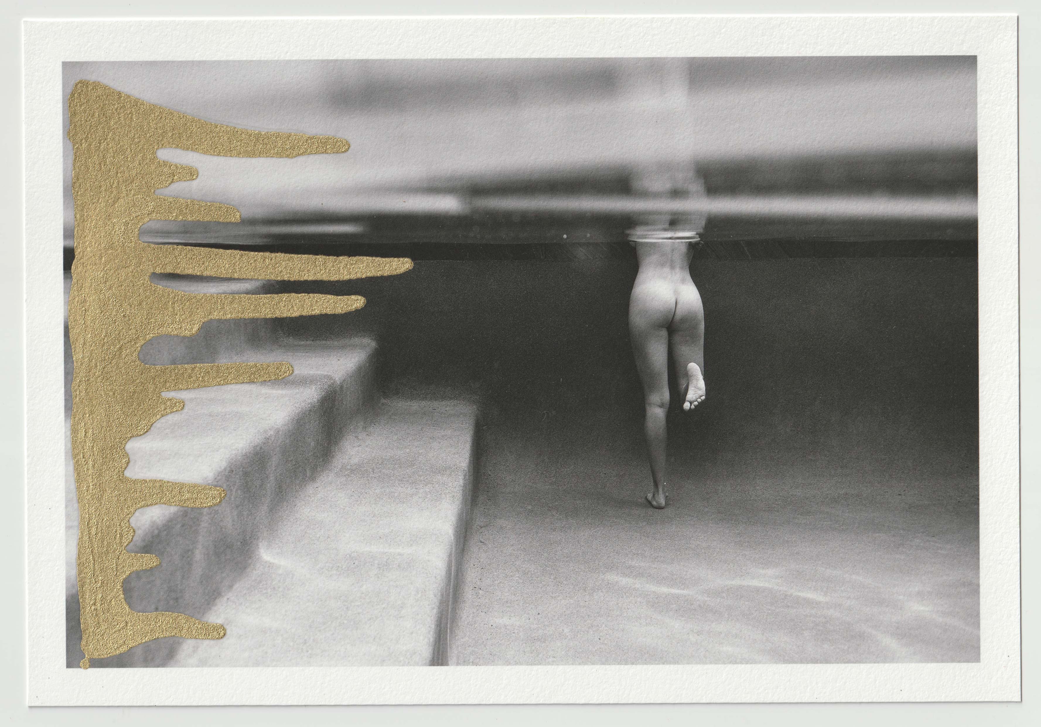 No. 10 Underwater Nude with Paint