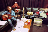 Eddie Vedder backstage - Philadelphia, 2009
