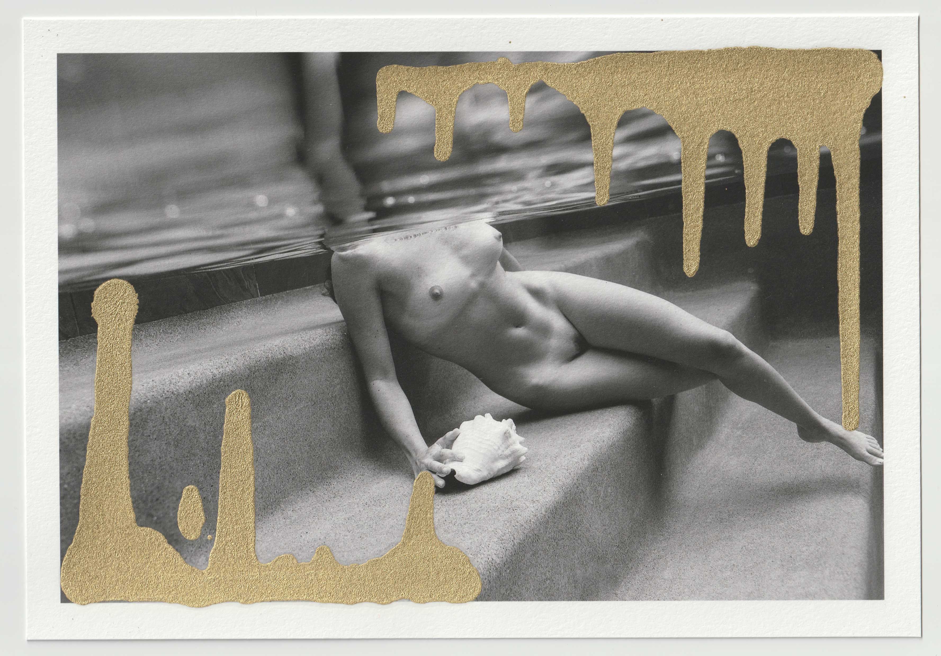 No. 5 Underwater Nude with Paint