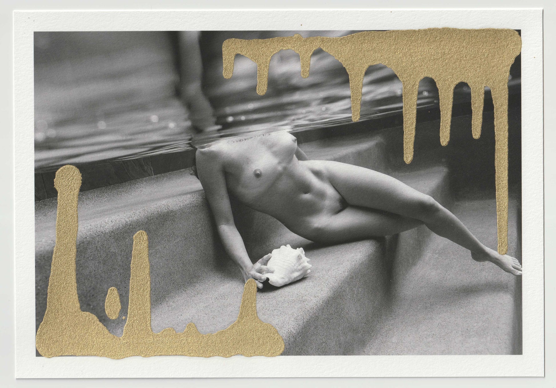 No. 5 Underwater Nude with Paint