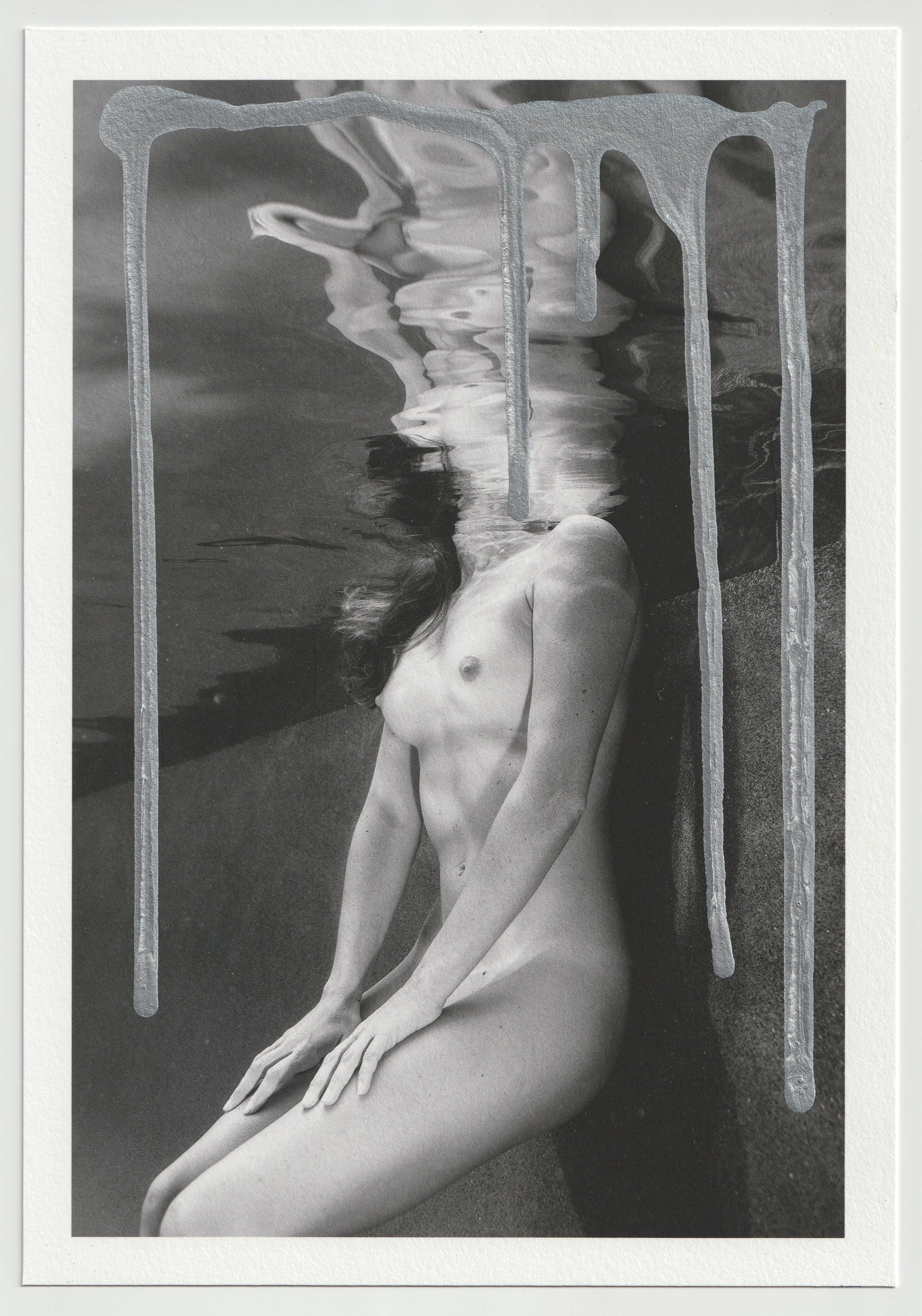 No. 4 Underwater Nude with Paint