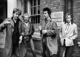 The Sex Pistols - London Oxford Street Glitterbest photosession - 1977