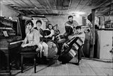 The Band at Rick Danko's house (Big Pink). 1969