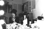 Stevie Nicks in her dressing room. 1981