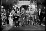 The Rolling Stones during the recording of Rock and Roll Circus with The Who, John Lennon, Eric Clapton, Marianne Faithful, and Yoko Ono.