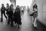 Stevie Nicks walking into Oakland Coliseum, CA. 1977