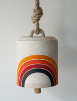 Thrown Bell Wide: Rings Rainbow (Arc) Full Moon