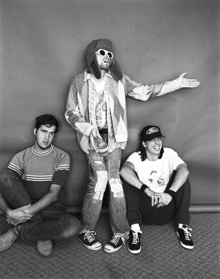 Nirvana in NYC. 1993