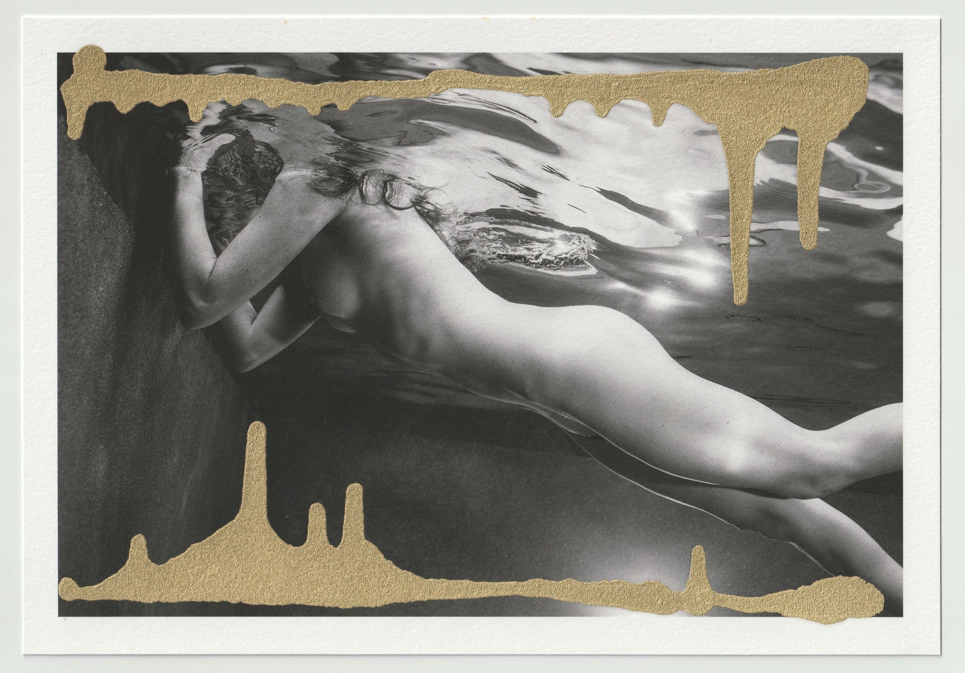 No. 6 Underwater Nude with Paint