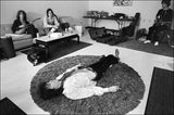 The Rolling Stones backstage at The Inglewood Forum, November 8, 1969.