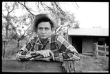 Johnny Cash at a ranch outside San Antonio, TX. 1959.