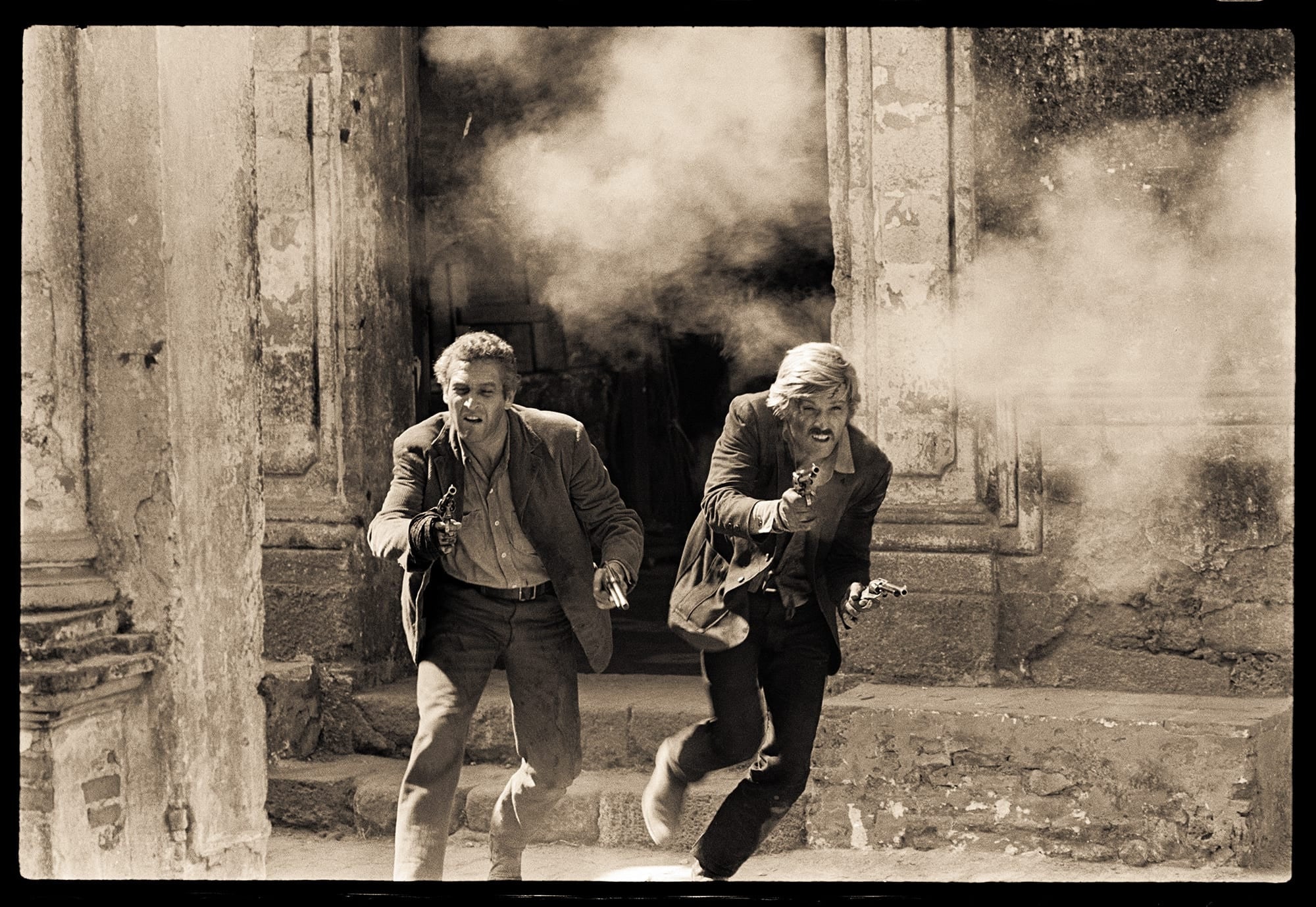 Paul Newman and Robert Redford